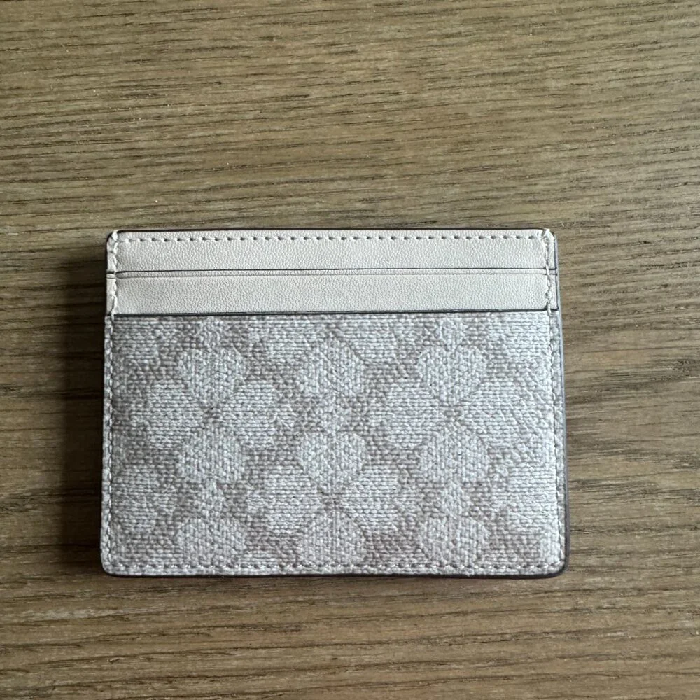 Kate Spade Flower Small Slim Card Holder